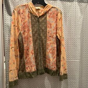 J Jill lightweight zip up jacket